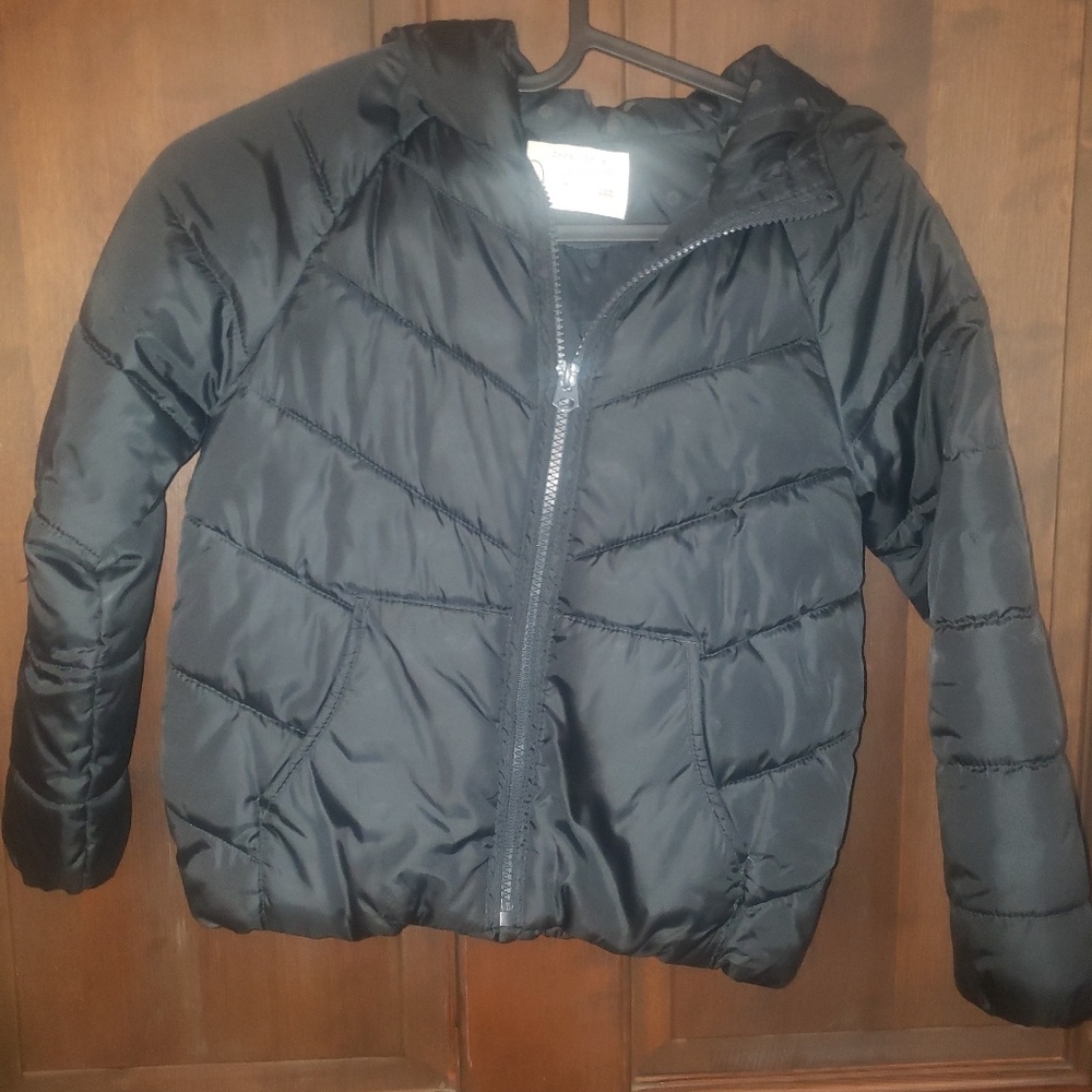 Zara girls light weight puffer size 7